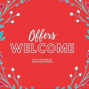 All Reasonable Offers Welcome